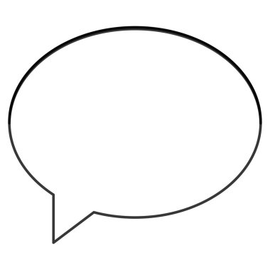 konuşma balonu simgesinin