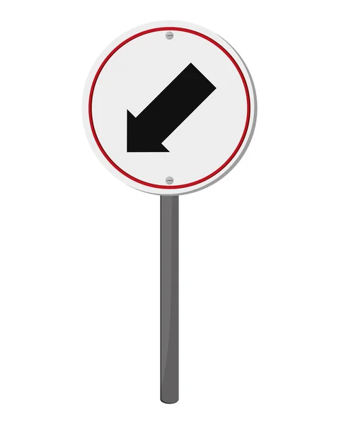Trafik işareti simgesi — Stok Vektör