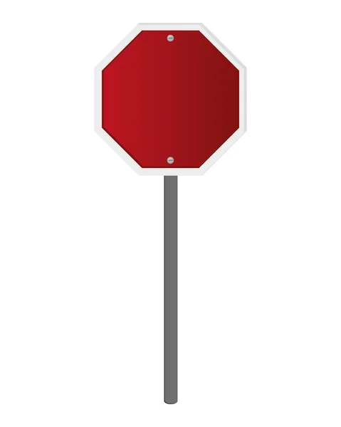 Trafik işareti simgesi — Stok Vektör