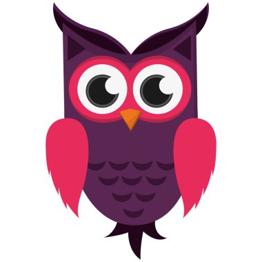 baykuş çizgi film simgesi