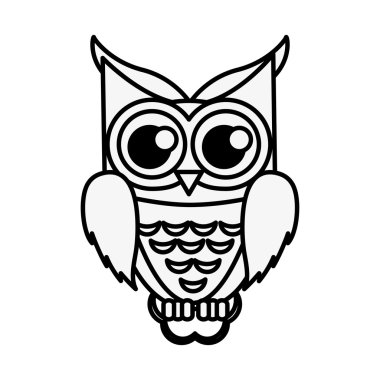 baykuş çizgi film simgesi