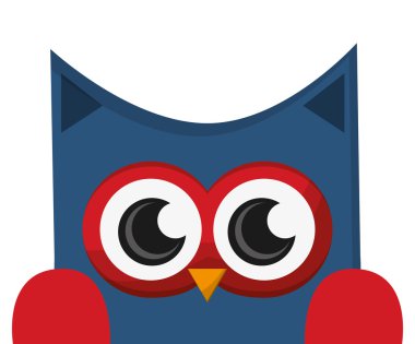 baykuş çizgi film simgesi