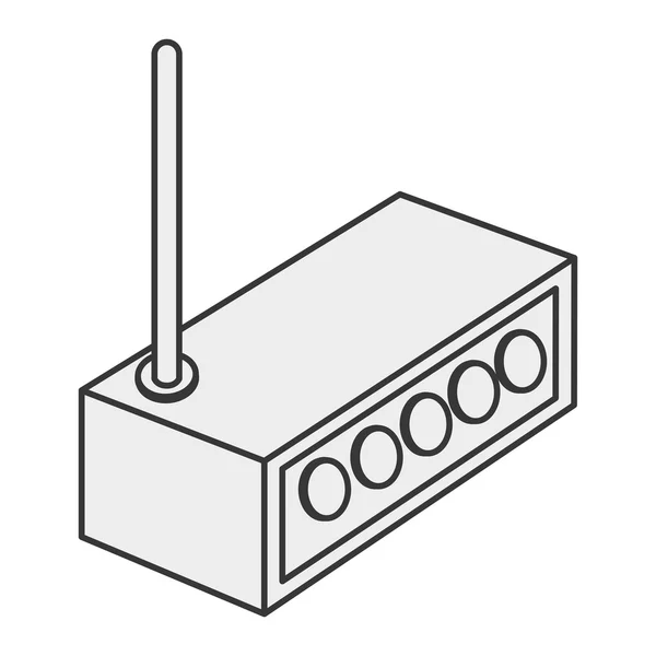 Icono del router Wifi — Archivo Imágenes Vectoriales