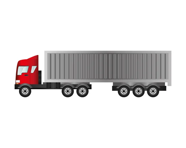 Εικονίδιο φορτηγό φορτίου — Διανυσματικό Αρχείο