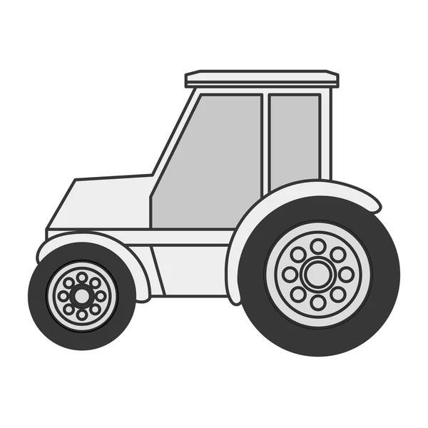 Icono de tractor único — Vector de stock