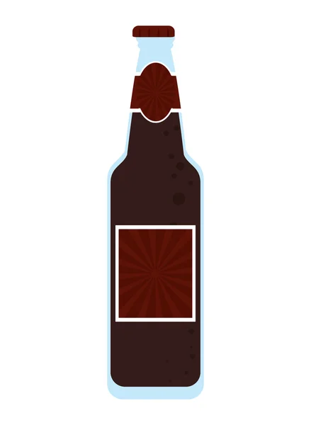 Beer bottle icon — Stock Vector