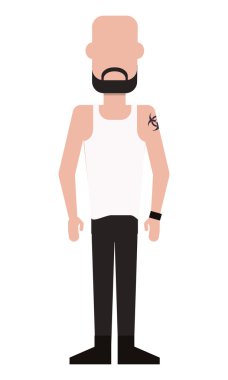 tek adam pantolon ve gömlek simgesini