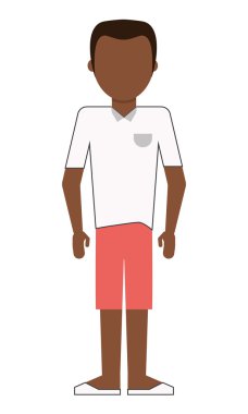 şort simgesi olan tek adam