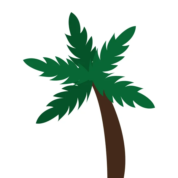 Icono de la palmera — Archivo Imágenes Vectoriales