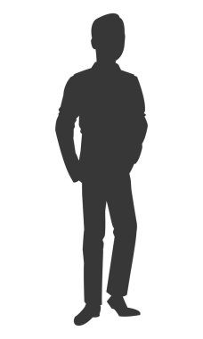 Tek işadamı simgesi