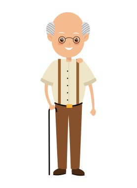 yaşlı adam simgesi