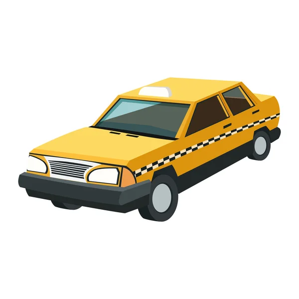 Jediné taxi ikona — Stockový vektor