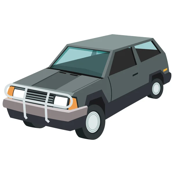 Icono de coche retro — Vector de stock