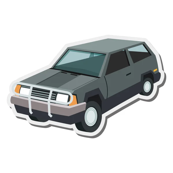 Icono de coche retro — Vector de stock