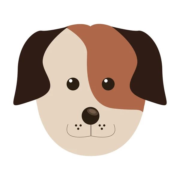 Schattig hond pictogram — Stockvector