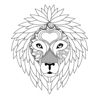 kabile aslan simgesi