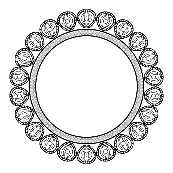 Icono de insignia decorada — Vector de stock