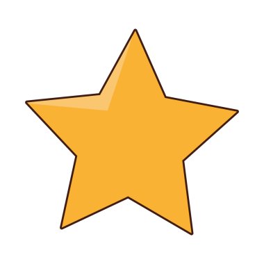 çizgi film yıldız simgesi