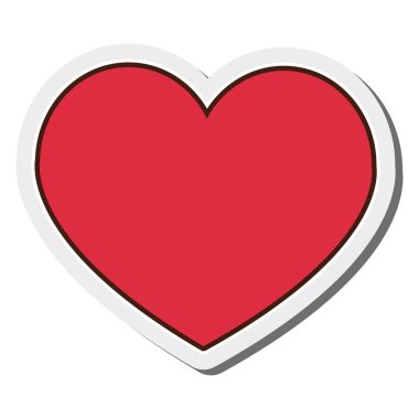 kalp karikatür simgesi