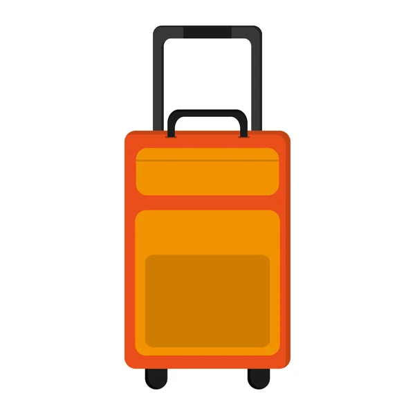 Isolated luggage icon — Stock Vector