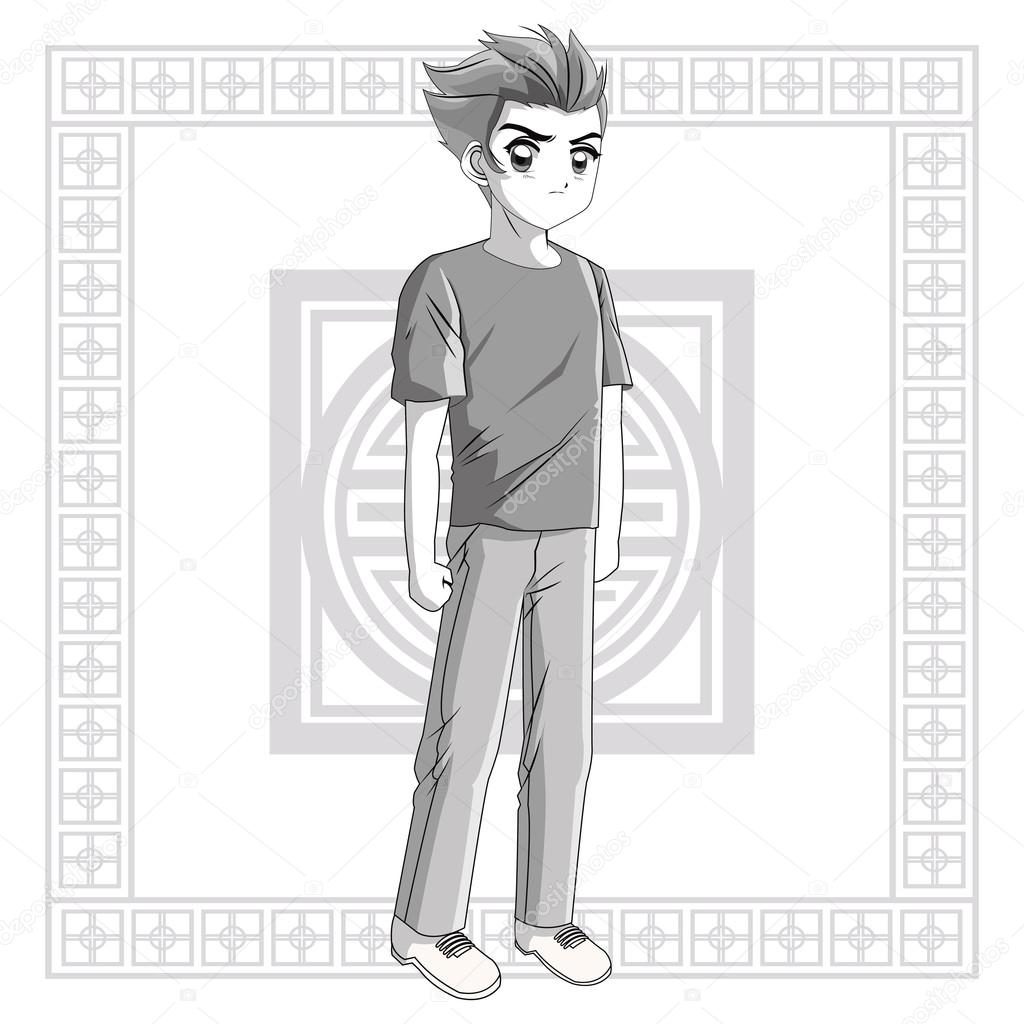 Boy Anime Male Manga Cartoon Icon Vector Graphic Stock Vector Image By C Jemastock Boy Anime Male Manga Cartoon Icon Vector Graphic Stock Vector Image By C Jemastock