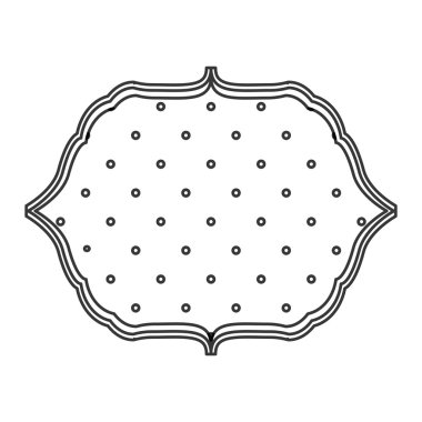 Retro Romantik amblem simgesi