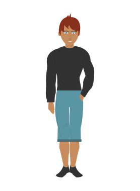 şort simgesi olan tek adam