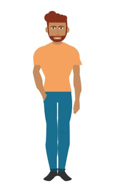 tek adam pantolon ve gömlek simgesini