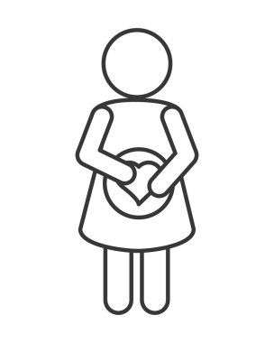 Hamile Kadın Simgesi