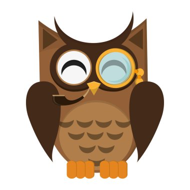 baykuş çizgi film simgesi