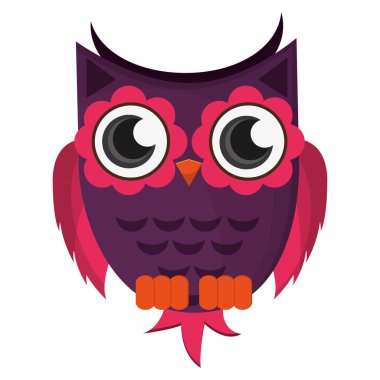 baykuş çizgi film simgesi