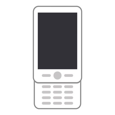 düğme simgesi olan cep telefonu