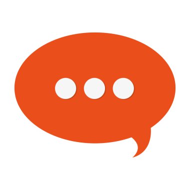 konuşma balonu simgesinin