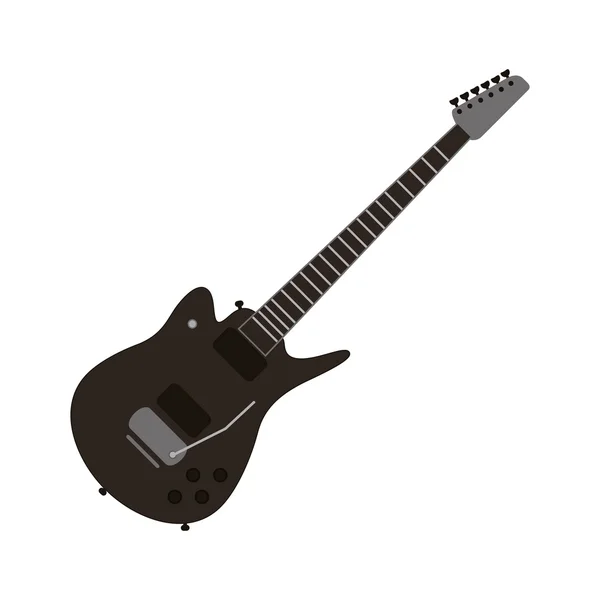 Ikone der E-Gitarre — Stockvektor