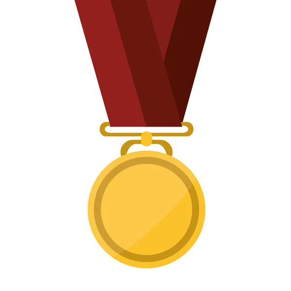 Single medal icon — Stock Vector