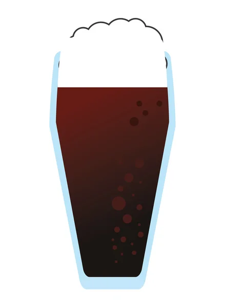 Icono de vaso de cerveza — Vector de stock