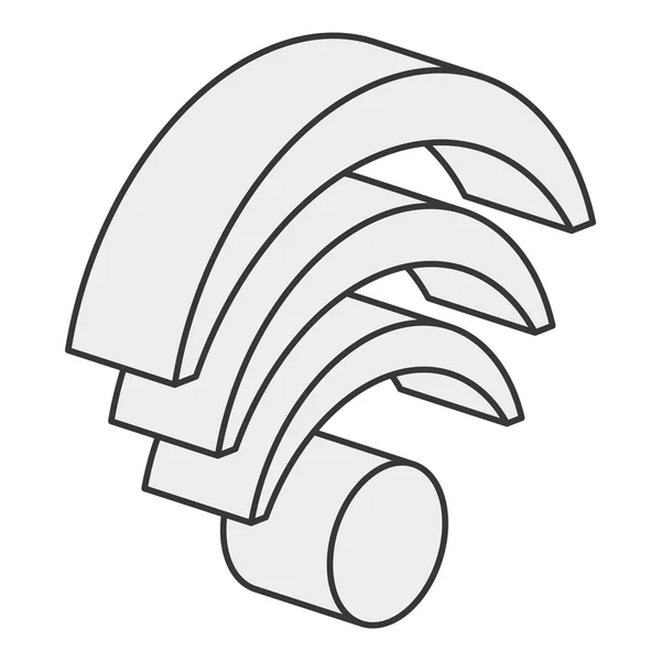 Wifi-Signal-Symbol — Stockvektor