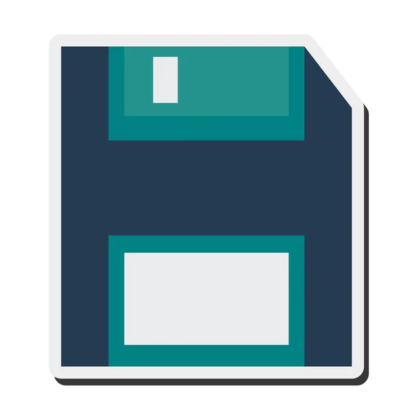 Icône de disquette — Image vectorielle