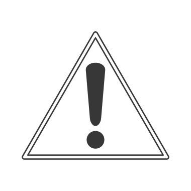 uyarı işareti simgesi