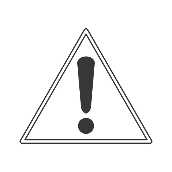 Warning sign icon — Stock Vector