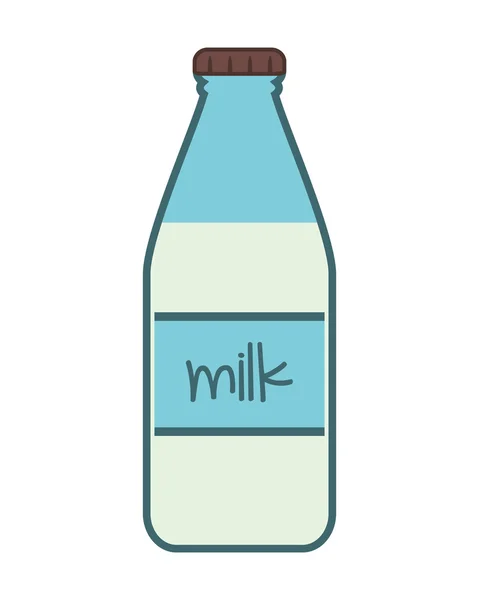 Icono de botella de leche — Vector de stock