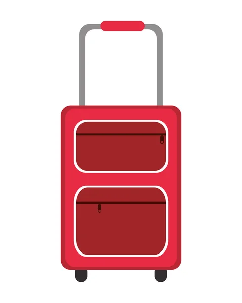 Ein-Koffer-Symbol — Stockvektor