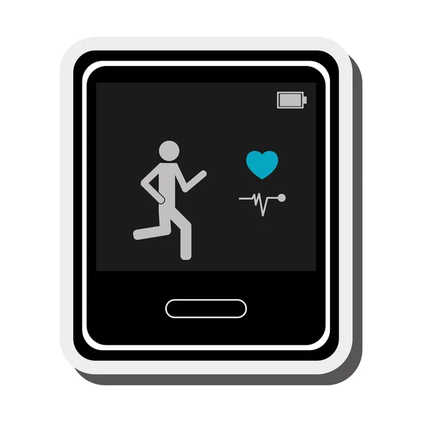 单 smartwatch 图标 — 图库矢量图片