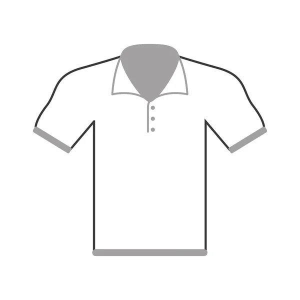 Poloshirt-Ikone — Stockvektor