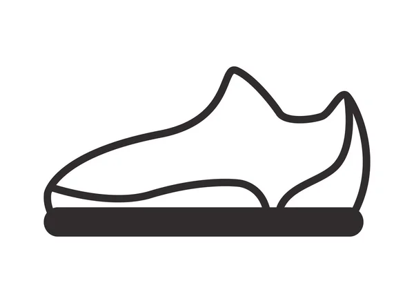 Icône de chaussures de golf — Image vectorielle