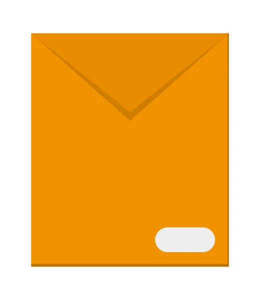 Closed envelope icon — Stock Vector