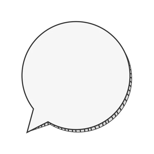 Bulle de conversation icône — Image vectorielle