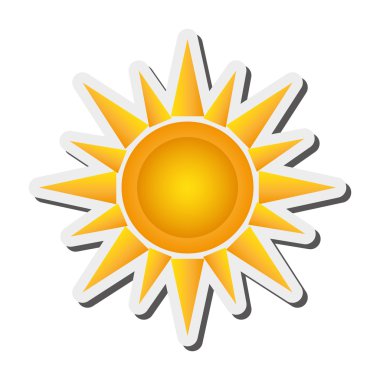 Güneş temsil simgesi