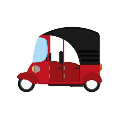 çekçek veya tuk tuk sideview simgesi