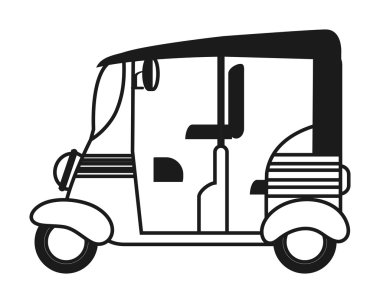 çekçek veya tuk tuk sideview simgesi